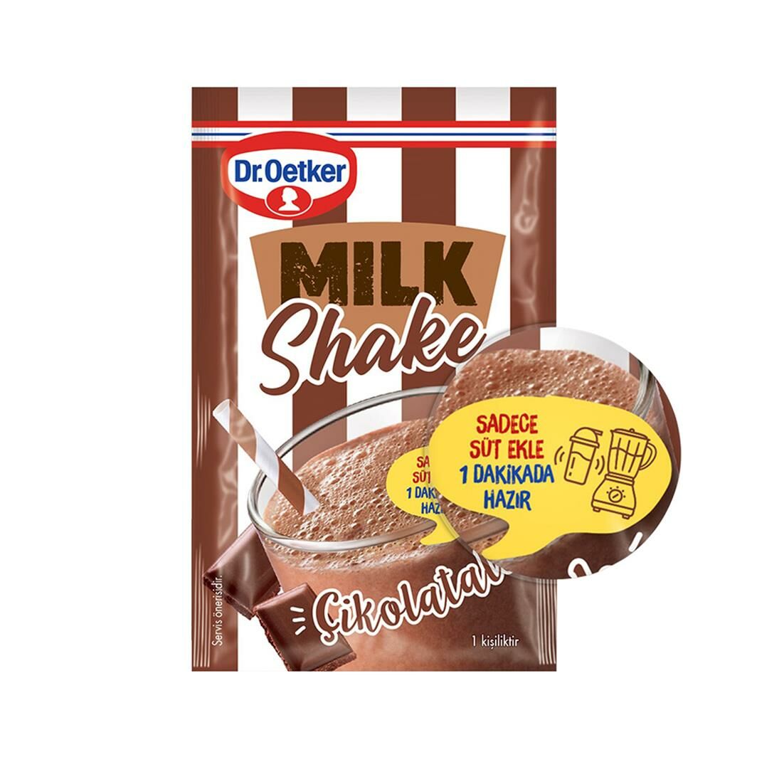 Dr. Oetker Çikolatalı Milkshake 24gr
