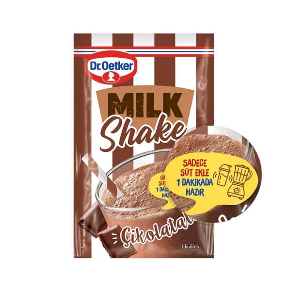 Dr. Oetker Çikolatalı Milkshake 24gr