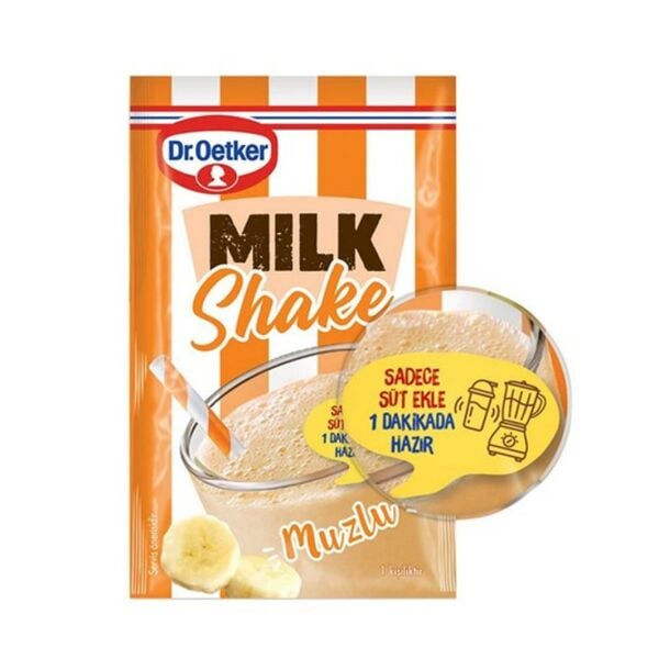 Dr. Oetker Muzlu Milkshake 24gr