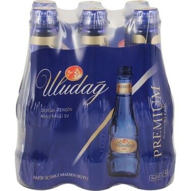 Uludağ Premıum Maden Suyu 6x250ml