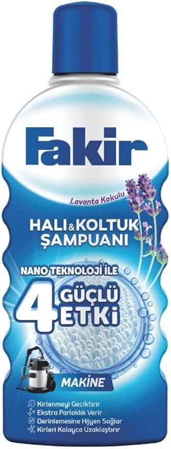 Fakir Halı&Koltuk Şampuanı Makine 1000ml