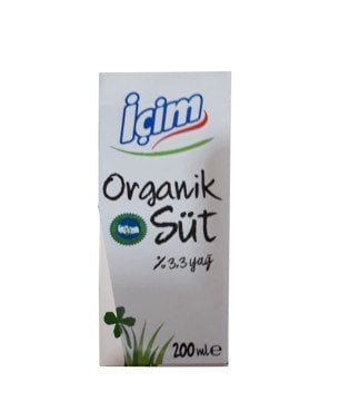 Ülker İçim Organik Süt 200ml