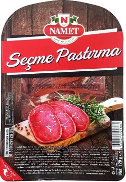 Namet Seçme Dana Pastırma 120g