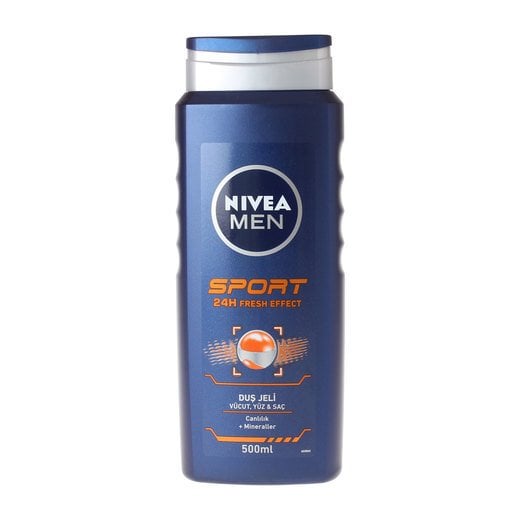 Nivea Men Şampuan ve Duş Jeli Sport 500ml