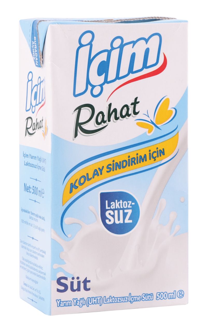 İçim Rahat Laktozsuz Süt 500ml uht