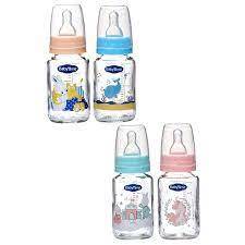 BabyTime Cam Biberon Silikon Kiraz Uçlu 0-6 Ay 125ml   BT074-c