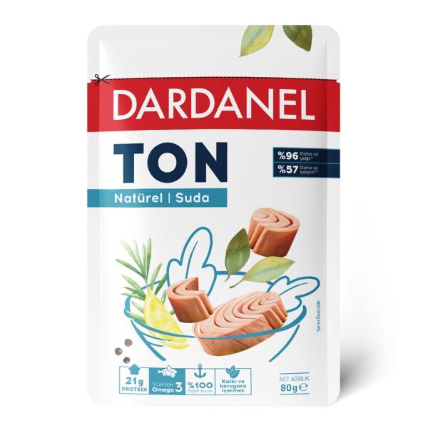 Dardanel Light Suda Poşet Ton Balığı 80gr