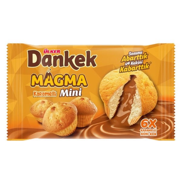 Ülker Dankek Magma Mini Karamelli 210gr 6lı