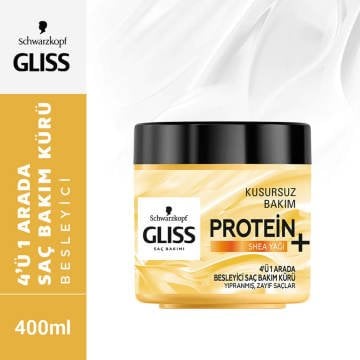 Gliss Saç Bakım Kürü Yıpranmış Zayıf Saçlar 400ml