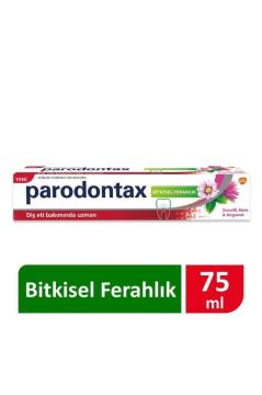 Paradontax Bitkisel Ferahlık Diş Macunu 75ml