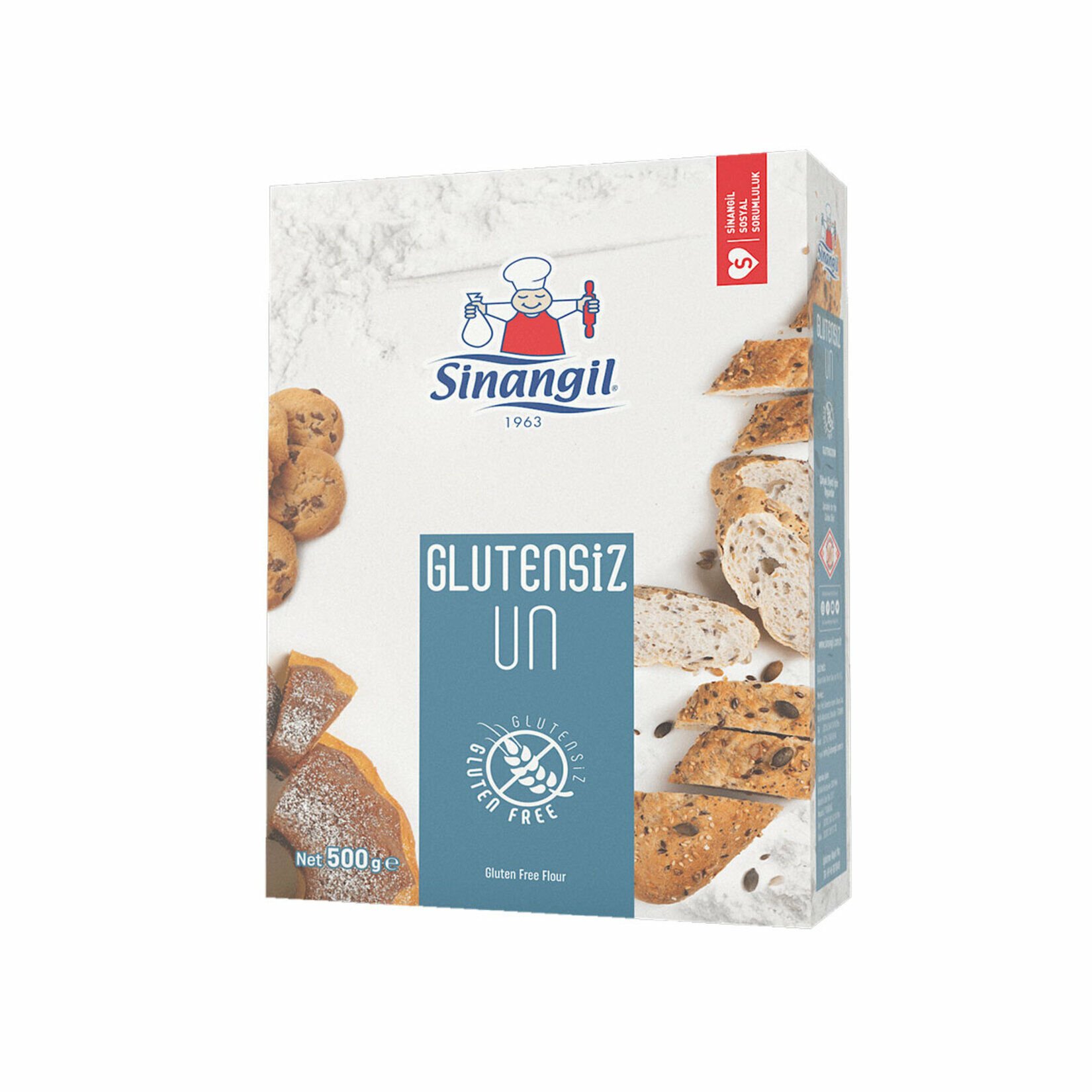Sinangil Glütensiz Un 500gr