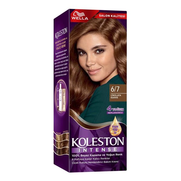 Koleston Intense Krem Boya Çikolata Kahve Set Saç Boyası 6/7