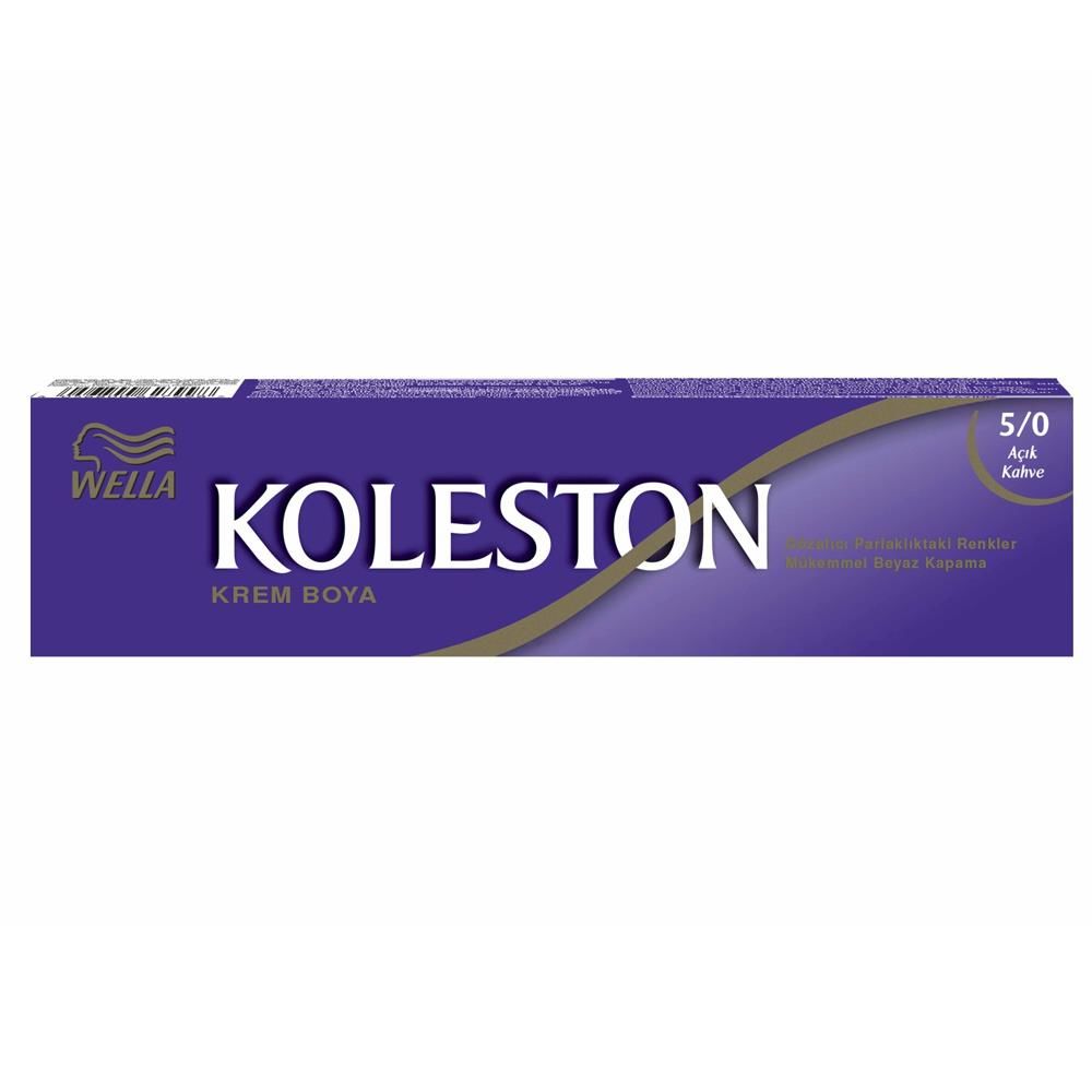 Koleston Krem Boya Açık Kahve Saç Boyası 50ml 5/0