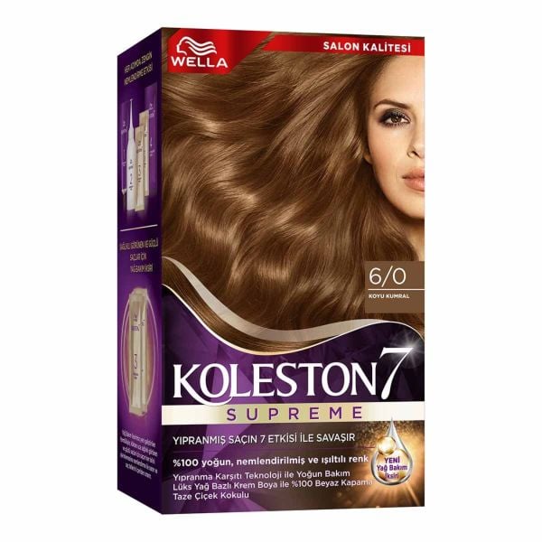 Koleston Krem Boya Koyu Kumral Set Saç Boyası 6/0
