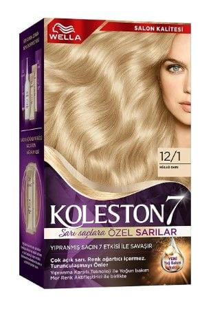 Koleston Krem Boya Küllü Sarı Set Saç Boyası 12/1