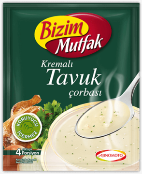 Bizim Mutfak Kremalı Tavuk Çorbası 4 Kişilik