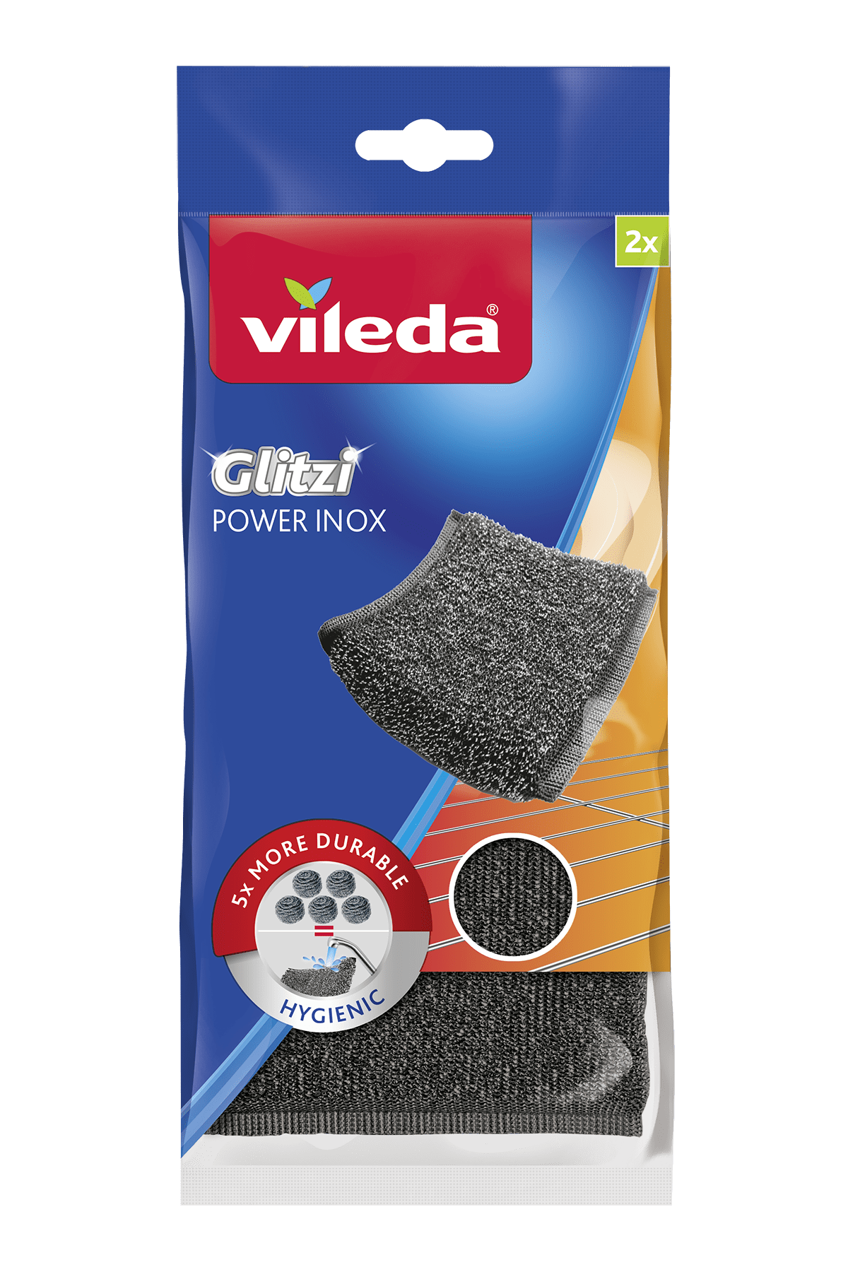 Vileda Glitzi Power İnox Ovma Teli 2li