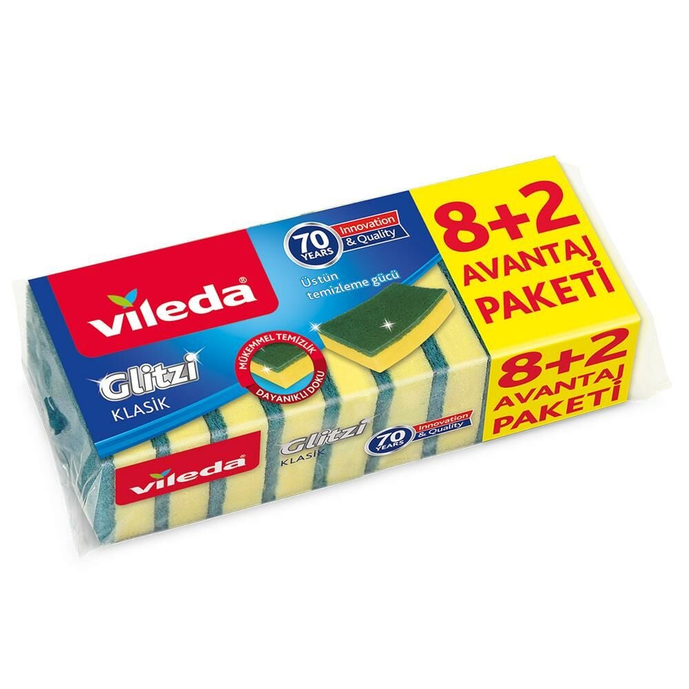 Vileda Glitzi Klasik Sünger 8li