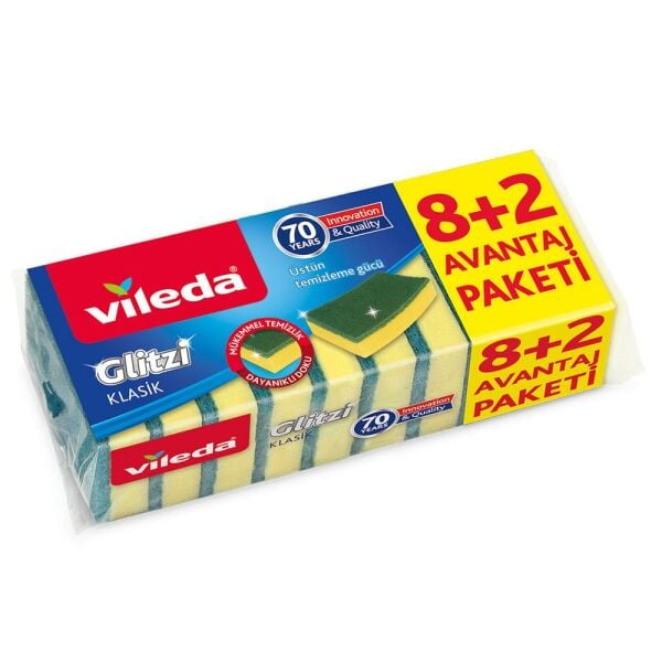 Vileda Glitzi Klasik Sünger 8li