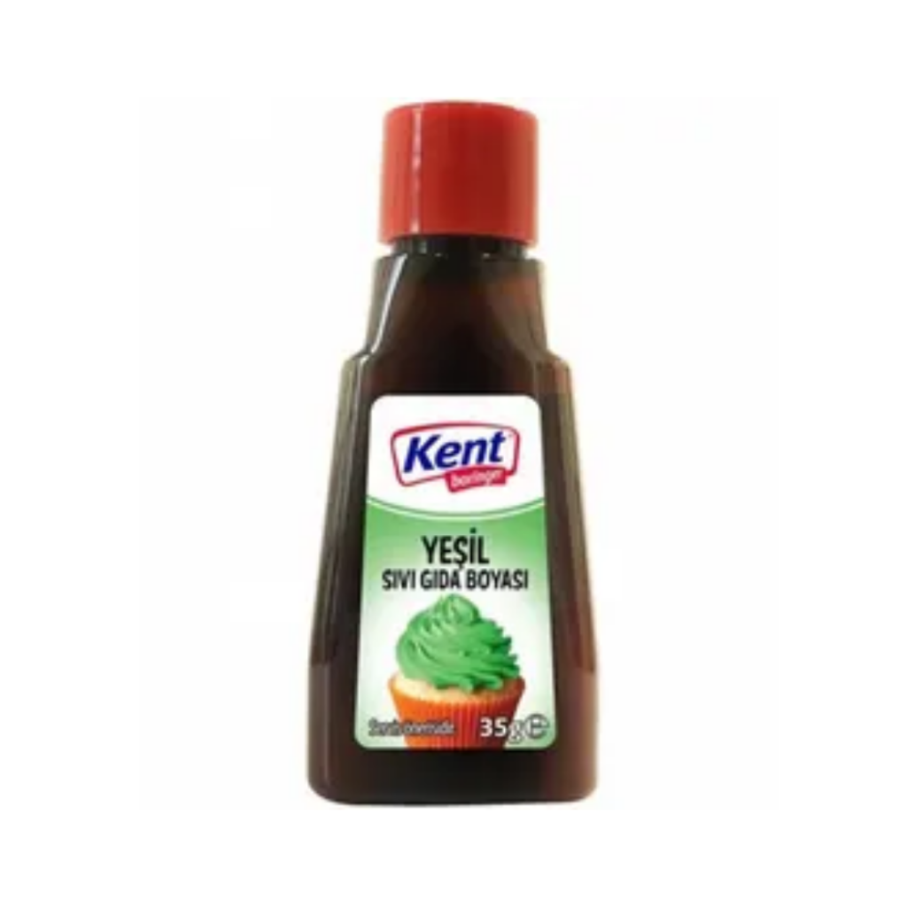 Kent Boringer Yeşil Sıvı Gıda Boyası 35gr