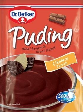 Dr. Oetker Puding Çikolata Parçalı 115gr