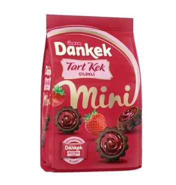 Ülker Dankek Tart Kek Mini Çilekli 150gr Asorti Poşet