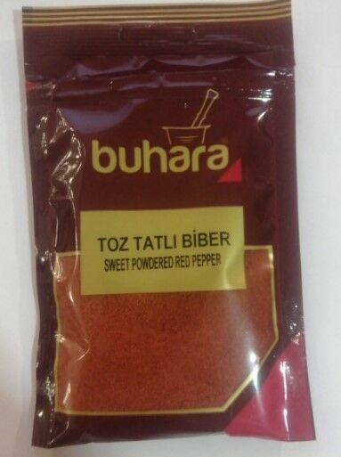Buhara Toz Tatlı Biber 50gr