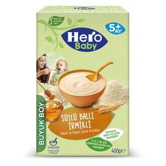 Hero Baby Sütlü Ballı İrmikli 400gr