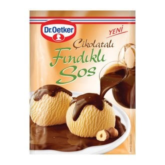 Dr. Oetker Çikolatalı Fındıklı Sos 125gr