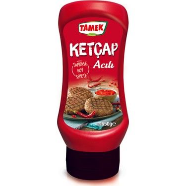 Tamek Ketçap Acılı 650gr