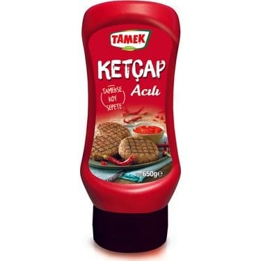 Tamek Ketçap Acılı 650gr