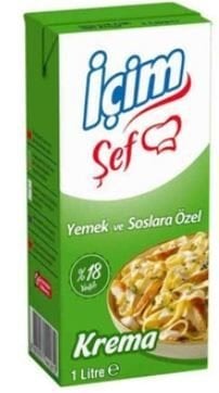 İçim Şef Krema %18 Yağlı 1000ml
