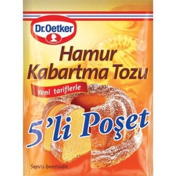 Dr. Oetker Hamur Kabartma Tozu 5li