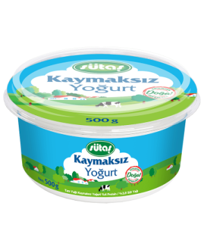 Sütaş Kaymaksız Yoğurt 500gr