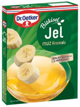 Dr. Oetker Bitkisel Jel Muz Aromalı 100gr