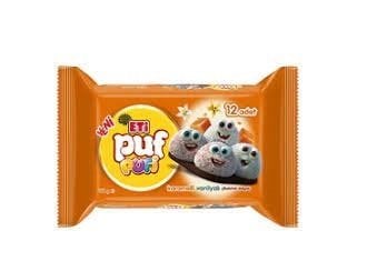 Eti Puf Pufi Karamelli Vanilyalı 12li 168gr
