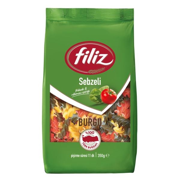 Filiz Sebzeli Burgu Makarna 350gr