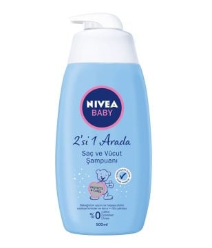 Nivea 2'si 1 Arada Saç Ve Vücut Şampuanı 500ml
