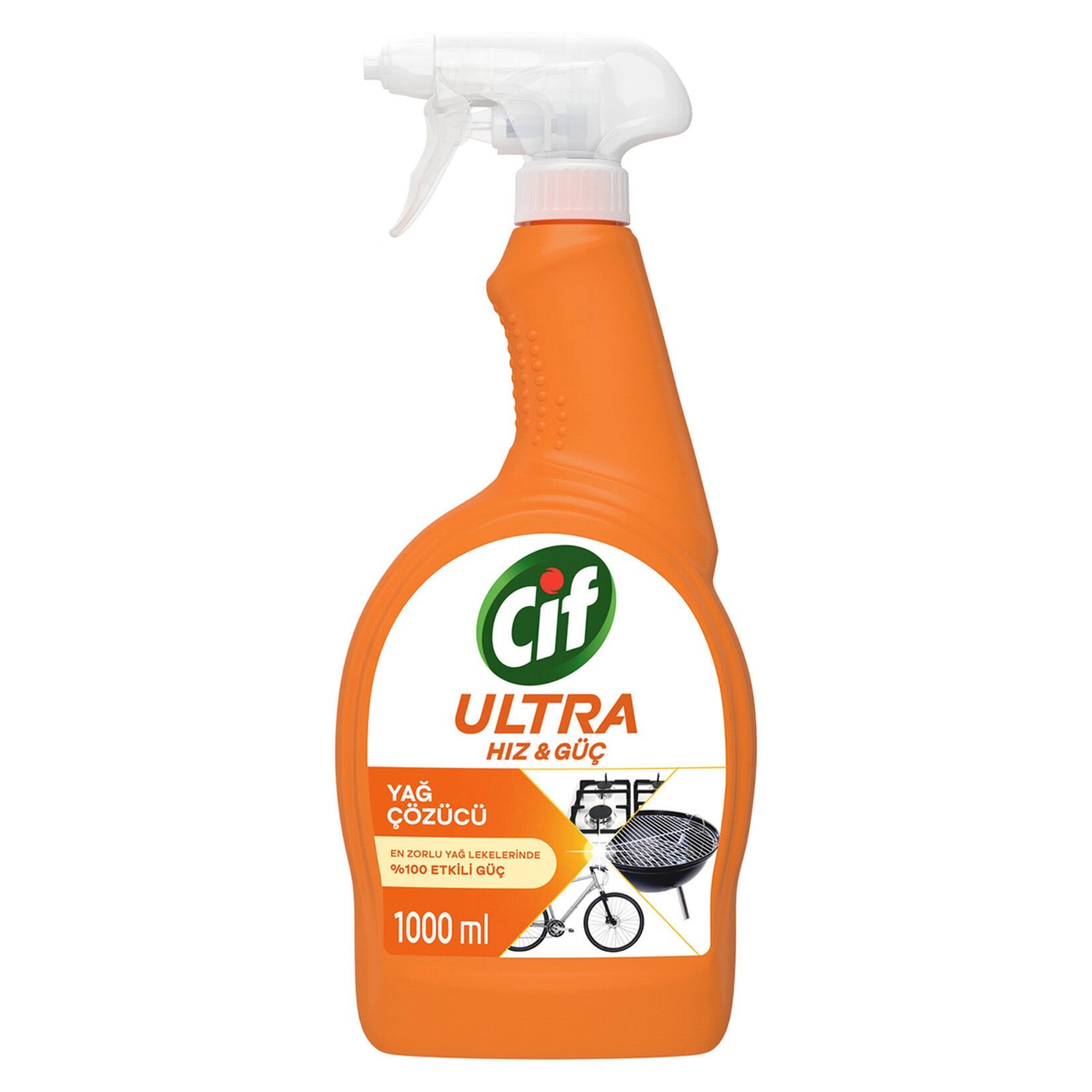Cif Ultra Hız & Güç Yağ Çözücü 1000ml