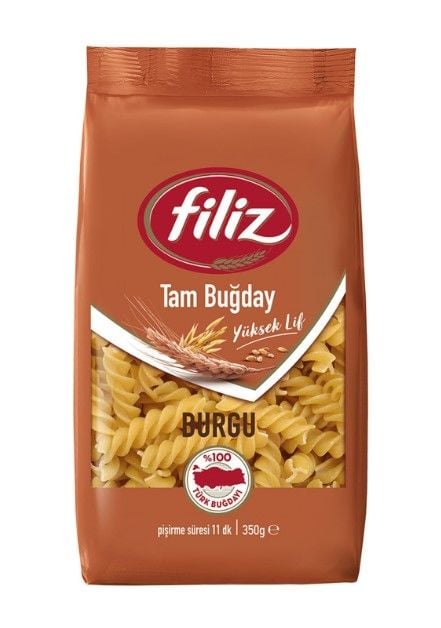 Filiz Tam Buğdaylı Penne Makarna 350gr