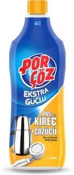 Porçöz Ekstra Güçlü Pas ve Kireç Çözücü 1000ml