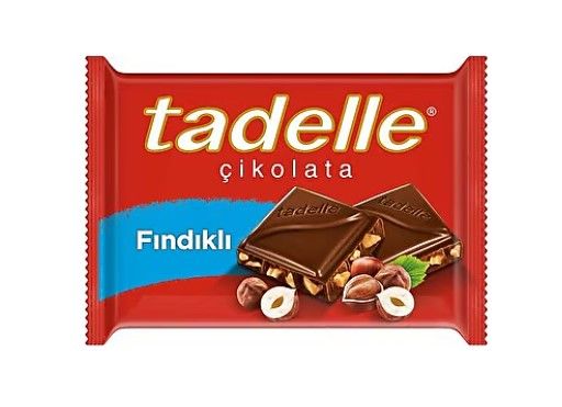 Tadelle Fındıklı Kare Çikolata 60 gr