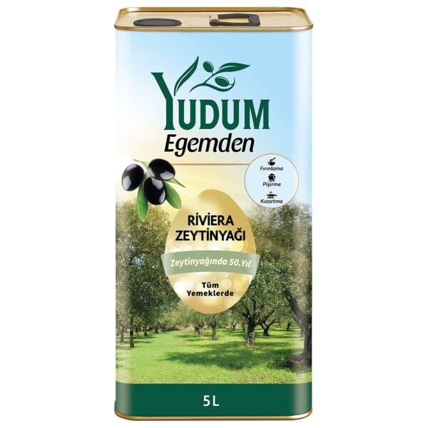 Yudum Egemden Riviera Zeytinyağı 5lt tnk