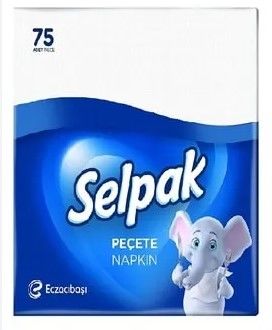 Selpak Mini Beyaz Peçete 75li