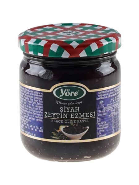 Yöre Siyah Zeytin Ezmesi 175 gr Cam Kavanoz
