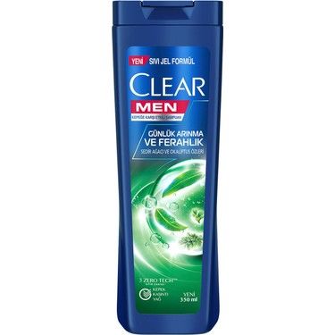 Clear Men Günlük Arınma Ve Ferahlık SedirAğacı Ve Okaliptus Özleri 350 ML