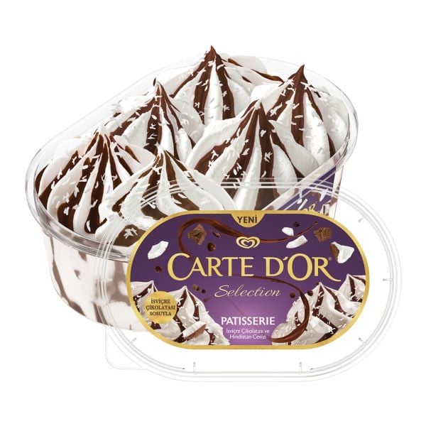 Carte D'or Selection Patısserıe İsviçre Çikolatası Ve Hindistan Cevizi Dondurma 800ml
