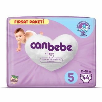 Canbebe Fırsat Paket 5 Beden 11-18kg