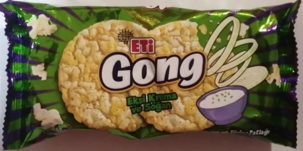 Eti Gong Mısır Ve Pirinç Patlağı Ekşi Krema Ve Soğan 68gr