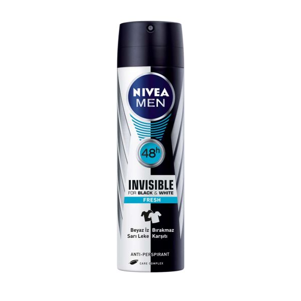 Nivea Men Black&White Fresh Deodorant 150ml